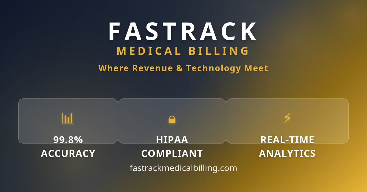 Fastrack Financial System Fastrack Medical Billing | AI-Powered Revenue Cycle Management